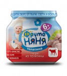 Пюре, Фрутоняня 80 г телятина с 6 мес