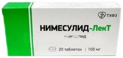 Нимесулид-ЛекТ, табл. 100 мг №20