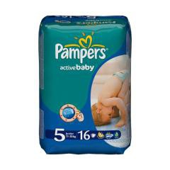 Подгузники 111 шт. Pampers актив беби джуниор 11-18 кг р. 5