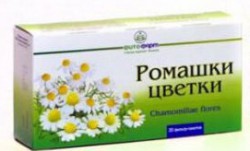 Ромашки цветки ф/пак. 1.5 г 20 шт.