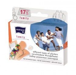 Лейкопластырь Matopat фэмили 17 шт.