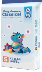 Подгузники 44 шт. Emmy Premium Классик 13-18 кг р. XL