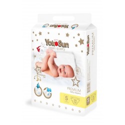 Подгузники 72 шт. YokoSun премиум 3-6 кг р. S