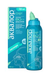 Аквалор Софт Duo душ/струя 1 шт. 150 мл