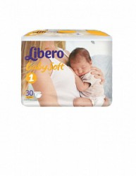Подгузники 30 шт. Libero Беби софт ньюборн 2-5 кг