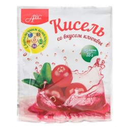 Кисель АВС Клюква с витаминным комплексом 35 г