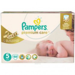 Подгузники 27 шт. Pampers премиум кеа миди 4-9 кг
