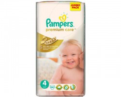 Подгузники 24 шт. Pampers премиум макси 7-14 кг