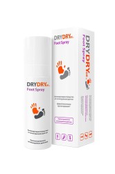 Спрей для ног DryDryde Фут средство от потоотделения для ног пролонгированное антимикробное действие 100 мл