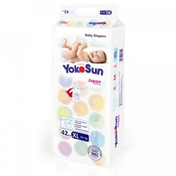 Подгузники 42 шт. YokoSun 13+кг р. XL