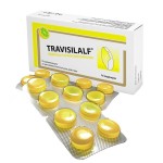 Леденцы, 2.5 г 16 шт Трависилальф лимон