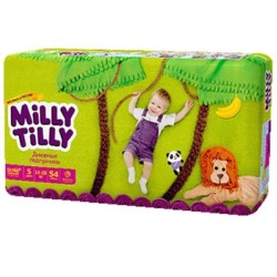 Подгузники 54 шт. Milly Tilly Юниор 5 дневные 11-25 кг