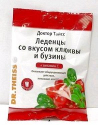 Леденцы Доктор Тайсс бузина и витамин C 50 г