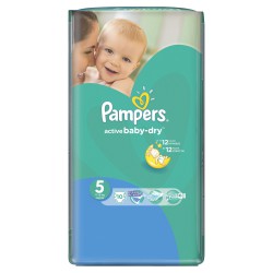 Подгузники 10 шт. Pampers актив беби драй джуниор 11-18 кг р. 5