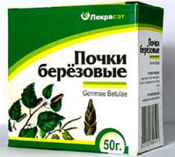 Березовые почки сырье 50 г 1 шт.
